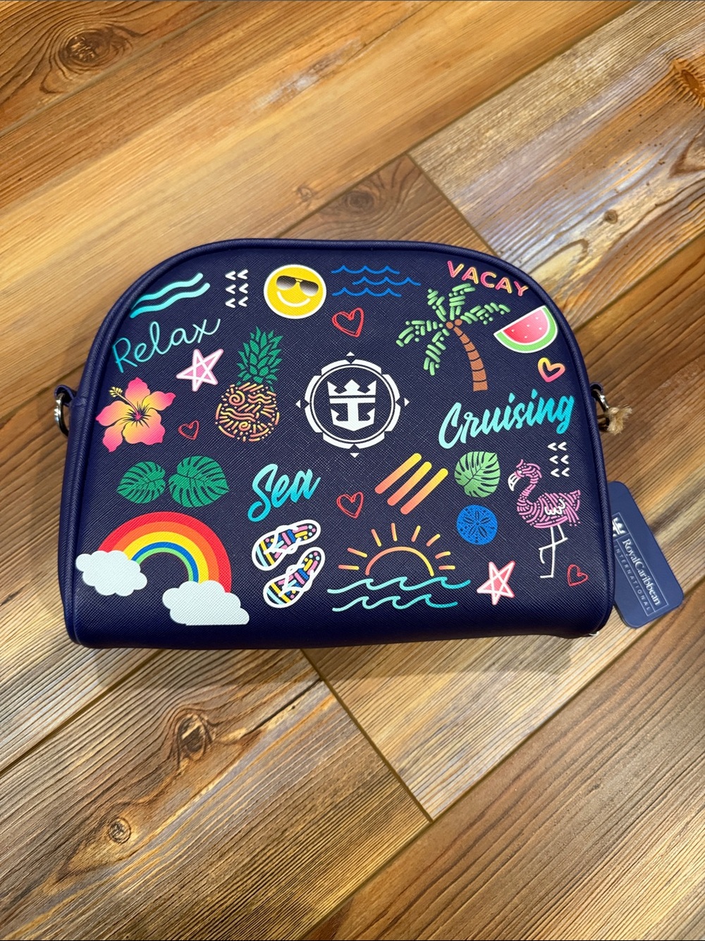 Royal Caribbean Crossbody Purse - Cruising Vacation Print